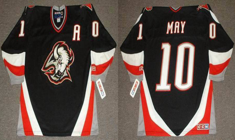 2019 Men Buffalo Sabres #10 May black CCM NHL jerseys->buffalo sabres->NHL Jersey